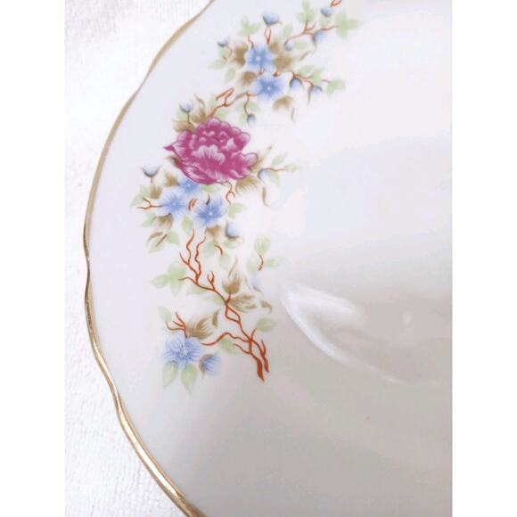 1950s K Japanese Saucer Desert Cake Plate China Handpainted Traditional Elegant - Picture 3 of 15